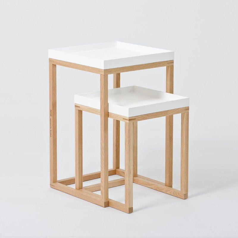 Nest Side Tables - White