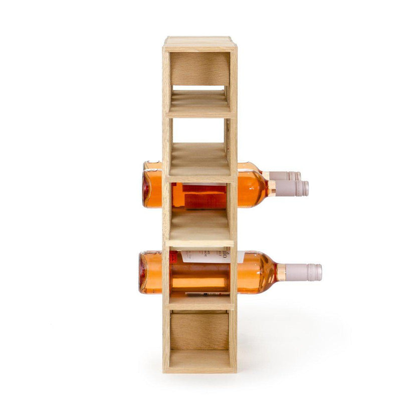 Oak Wine O Five Bottle Rack