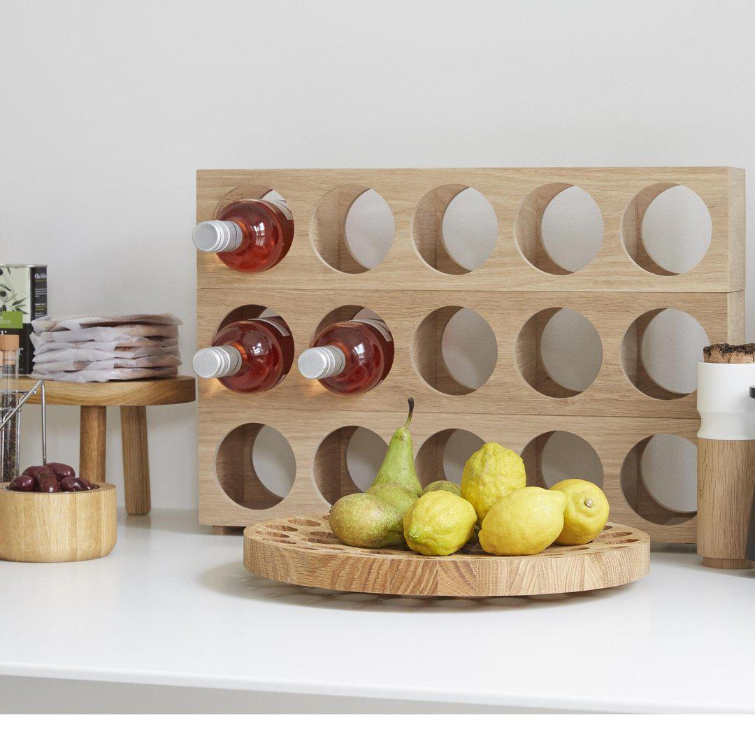 Oak O Five Bottle Rack