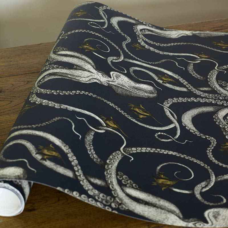 Octopoda Wallpaper - Josephine Munsey