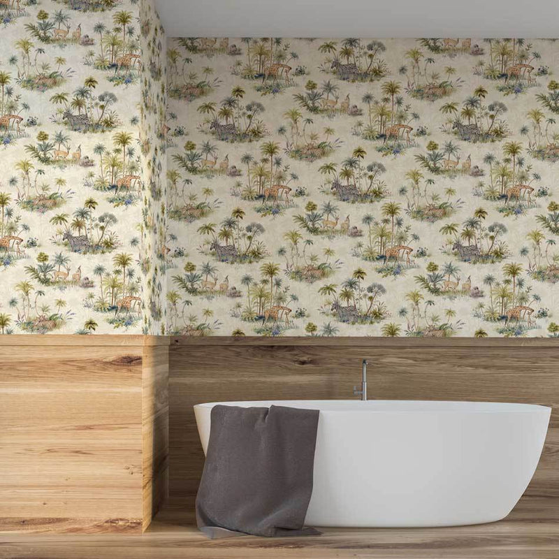On Safari Wallpaper - Graduate Collection