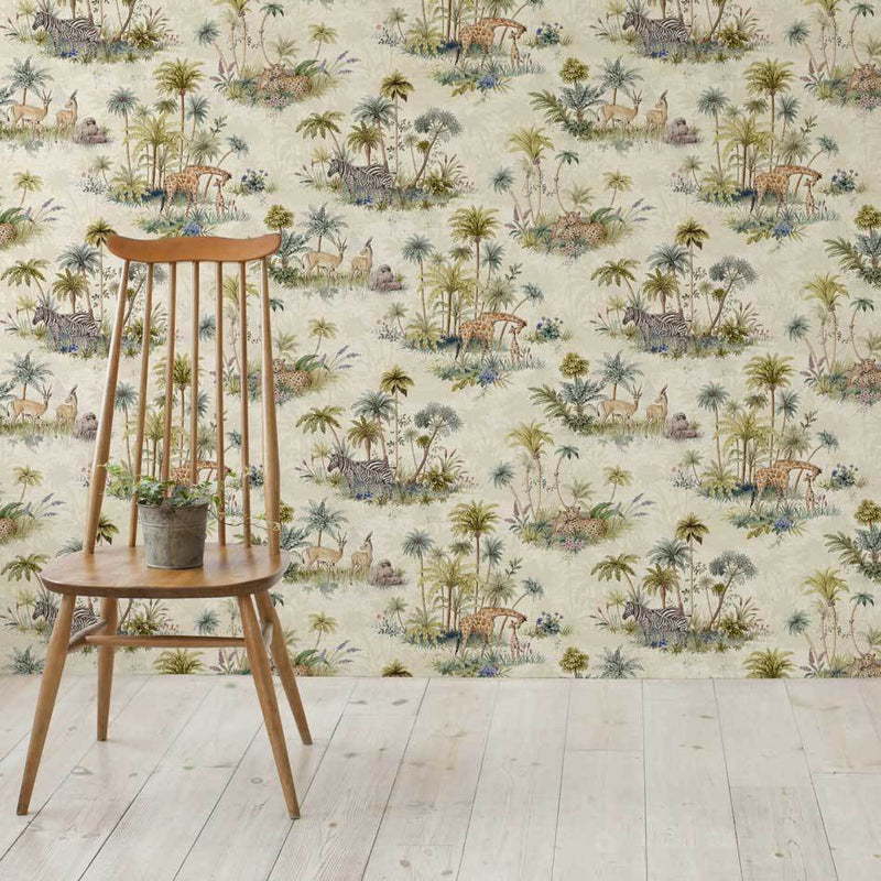On Safari Wallpaper - Graduate Collection