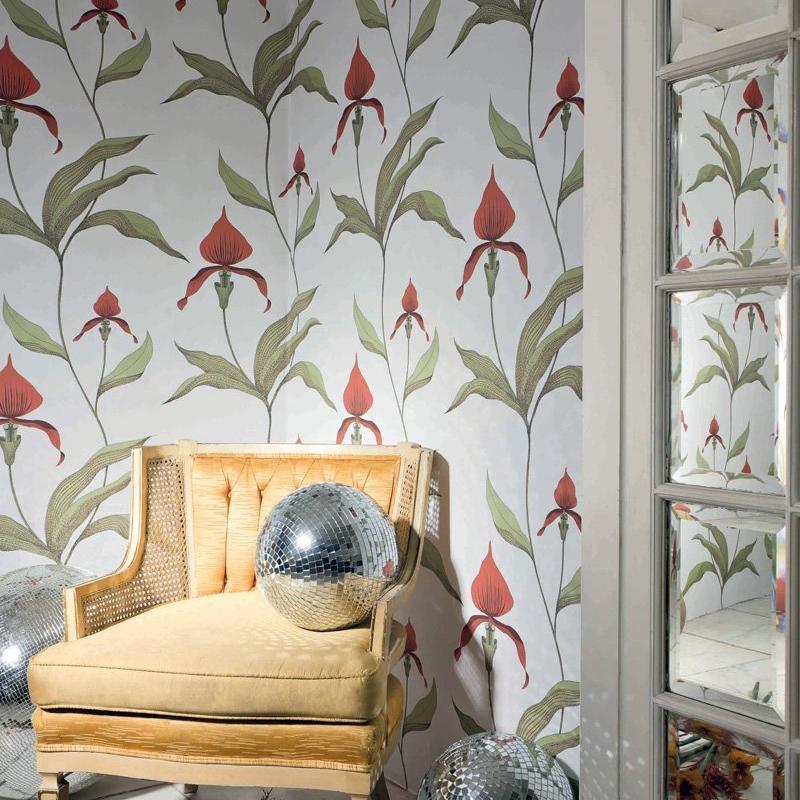 Orchid Wallpaper -The Contemporary Collection - Cole & Son