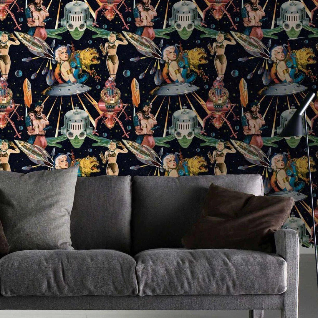 Other Worlds Wallpaper - Set of 3 Rolls - MINDTHEGAP