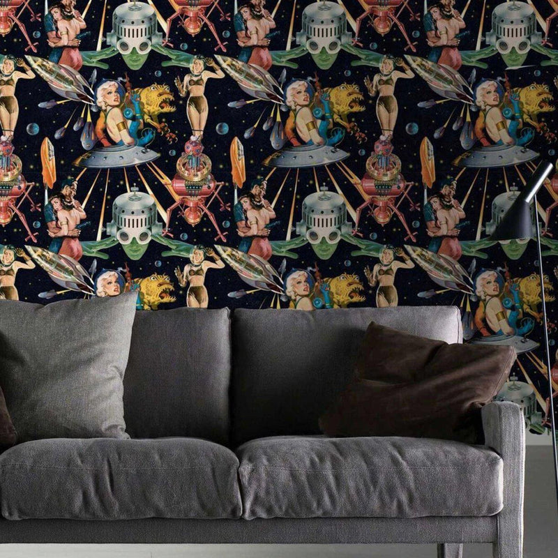 Other Worlds Wallpaper - Set of 3 Rolls - MINDTHEGAP