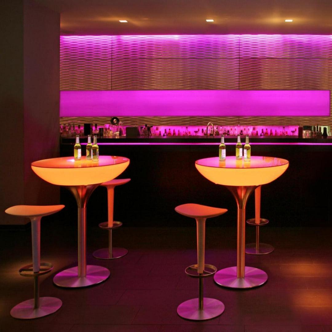 Outdoor Lounge 105 Light up Table - Moree