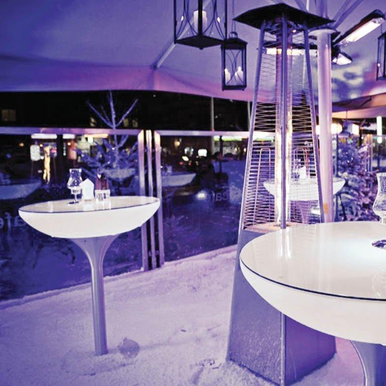 Outdoor Lounge 105 Light up Table - Moree