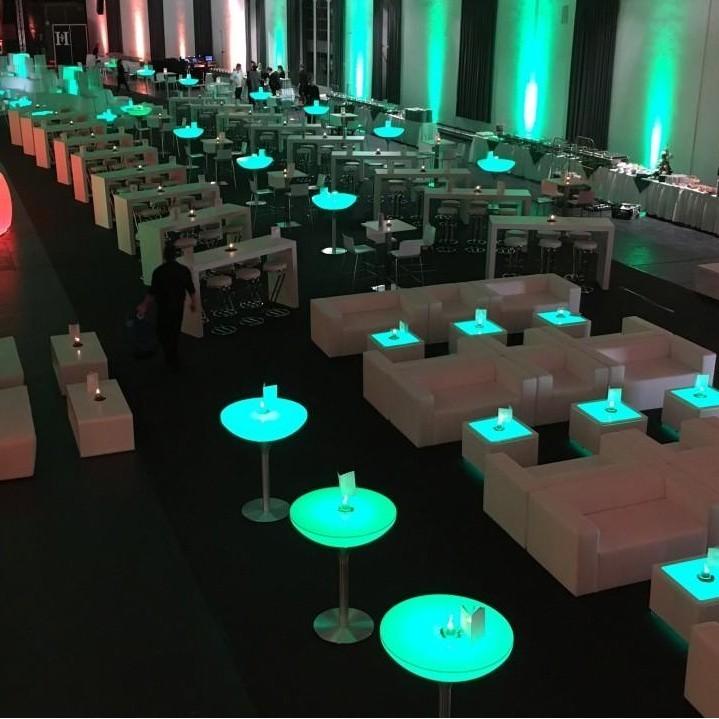 Outdoor Lounge 105 Light up Table - Moree