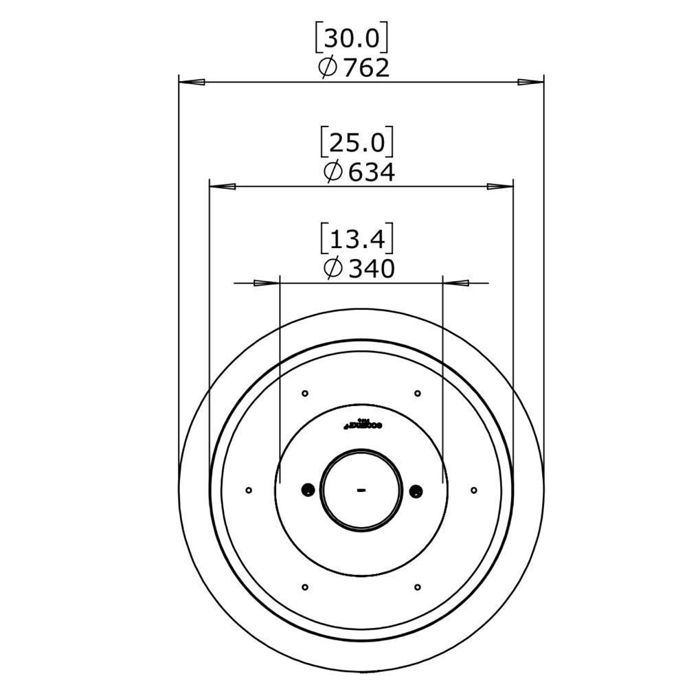 POD30 Bioethanol Fire Pit - Bone - EcoSmart Fire