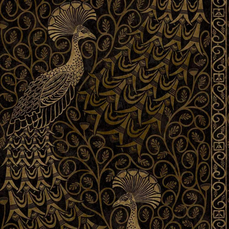 Pavo Parade Wallpaper - Pearwood Collection - Cole & Son