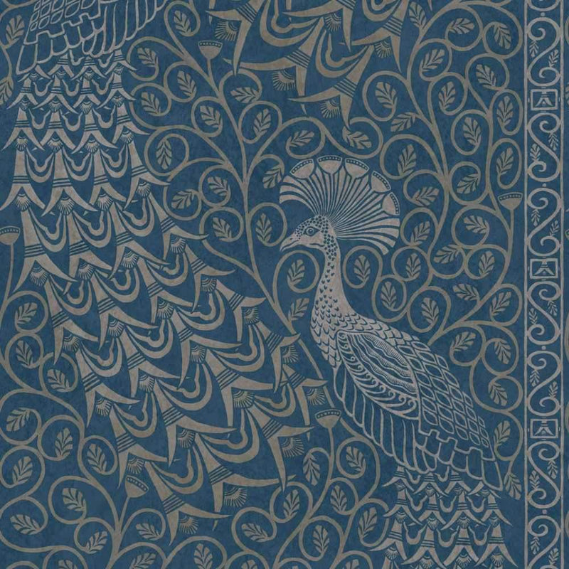 Pavo Parade Wallpaper - Pearwood Collection - Cole & Son