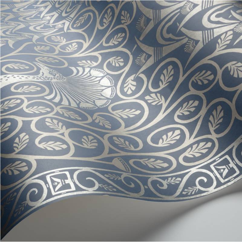 Pavo Parade Wallpaper - Pearwood Collection - Cole & Son
