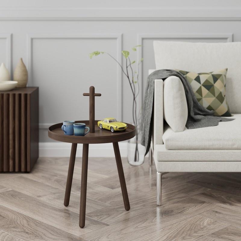Pick Me Up Side Table - Walnut – Lime Lace