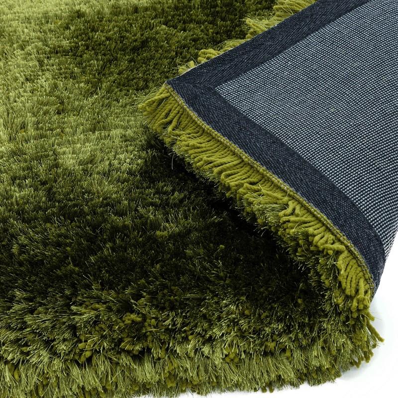 Plush Deep Pile Shaggy Rug - Green