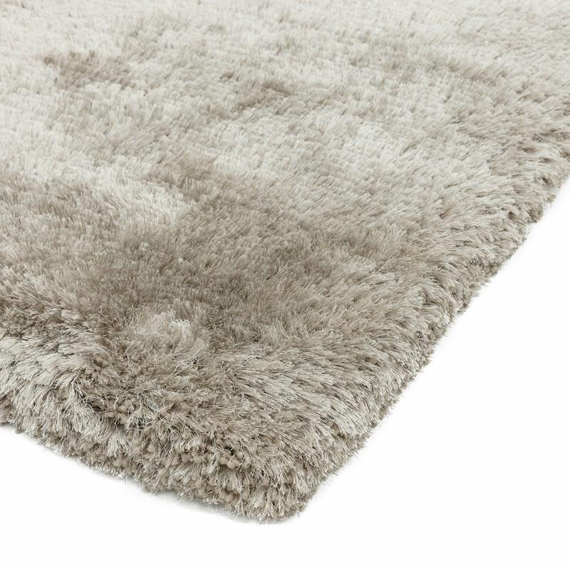 Plush Deep Pile Shaggy Rug - Sand