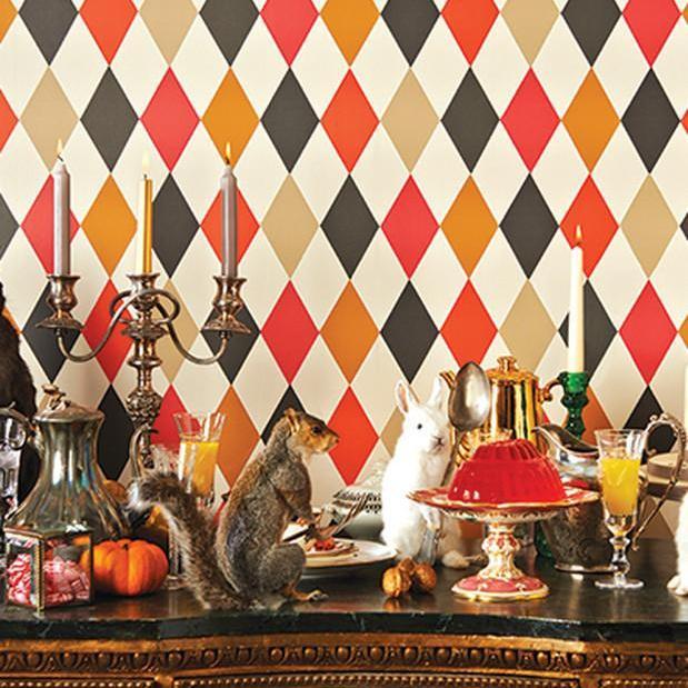 Punchinello Wallpaper - Whimsical Collection - Cole & Son