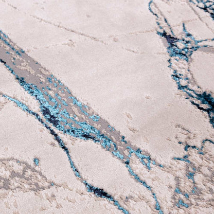 Quake High Shine Abstract Rug