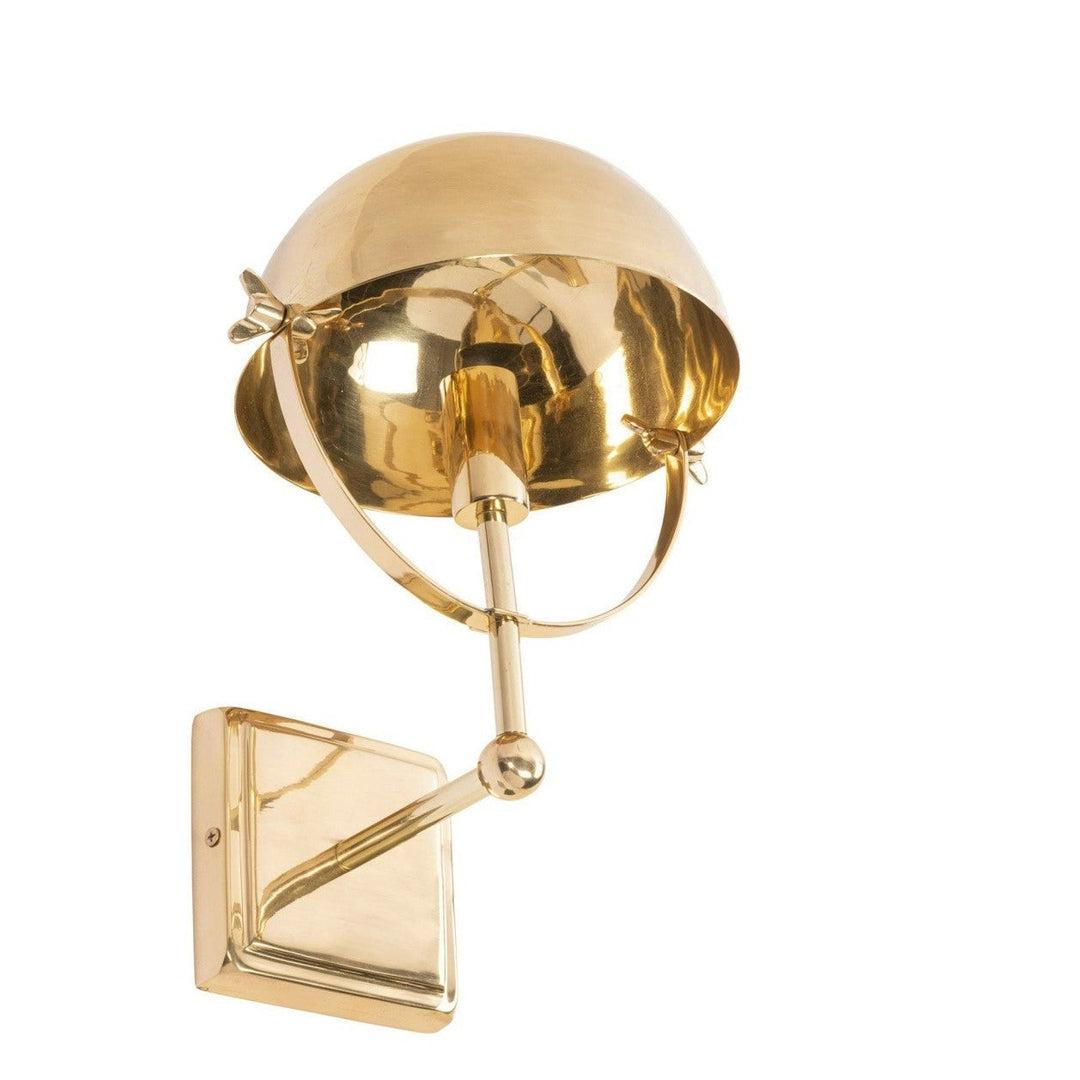 Quentin Sconce Wall Light - Polished Brass