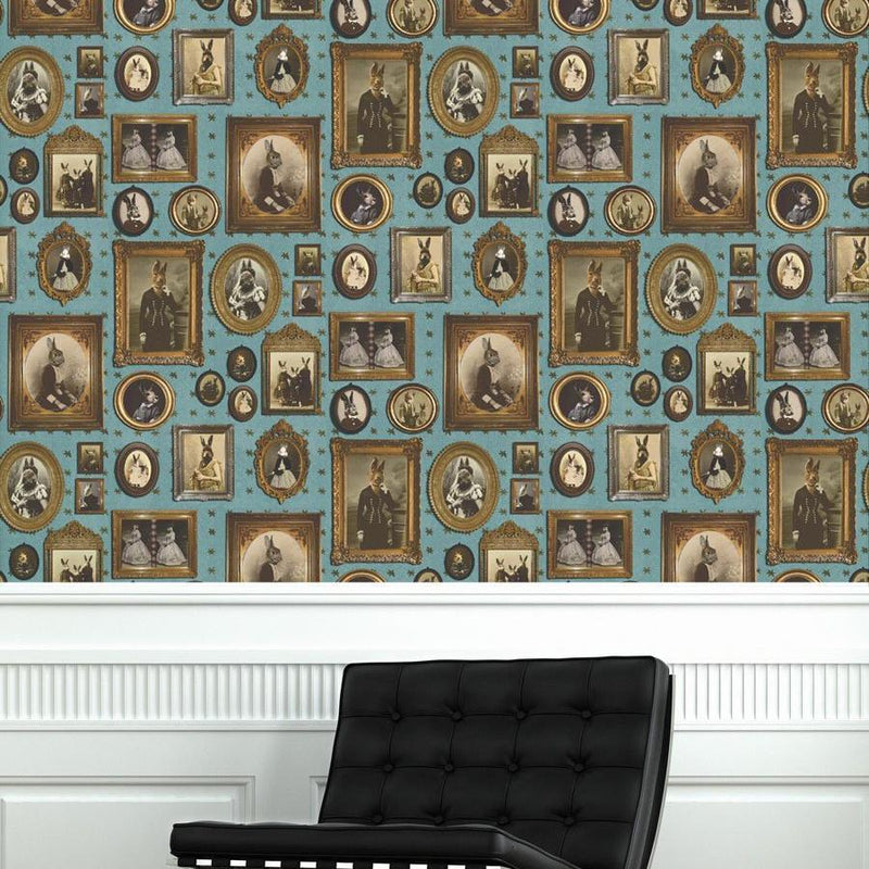 Rabbit Rabbit Rabbit Wallpaper - Graduate Collection