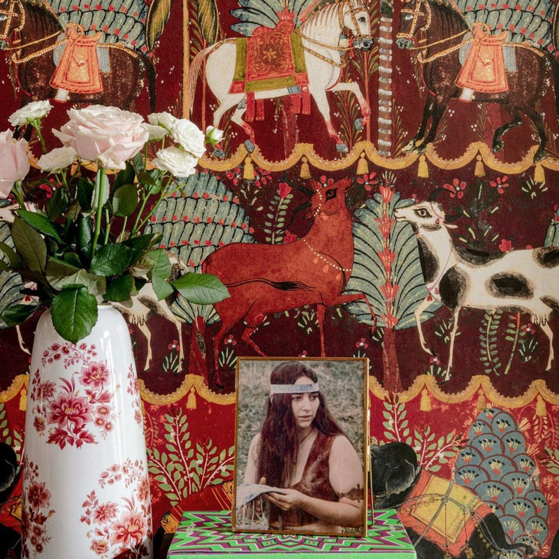 Red Carnaval Wallpaper - Set of 3 Rolls - MINDTHEGAP