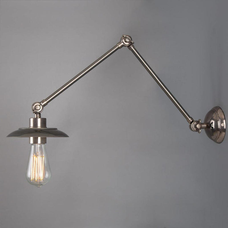 Reznor Adjustable Arm Bare Bulb Picture Light - Mullan Lighting