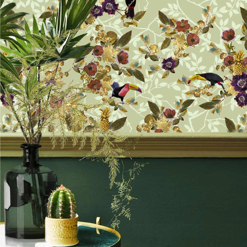 Rio Wallpaper - Mint - Good & Craft