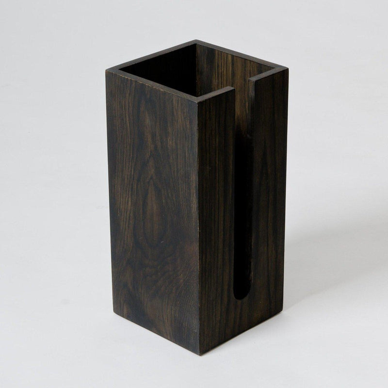 Roll Holder Box Mezza - Dark oak