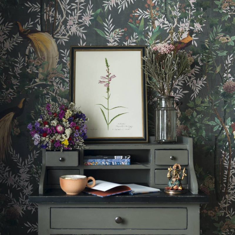 Royal Garden Grey Wallpaper - Set of 3 Rolls - MINDTHEGAP