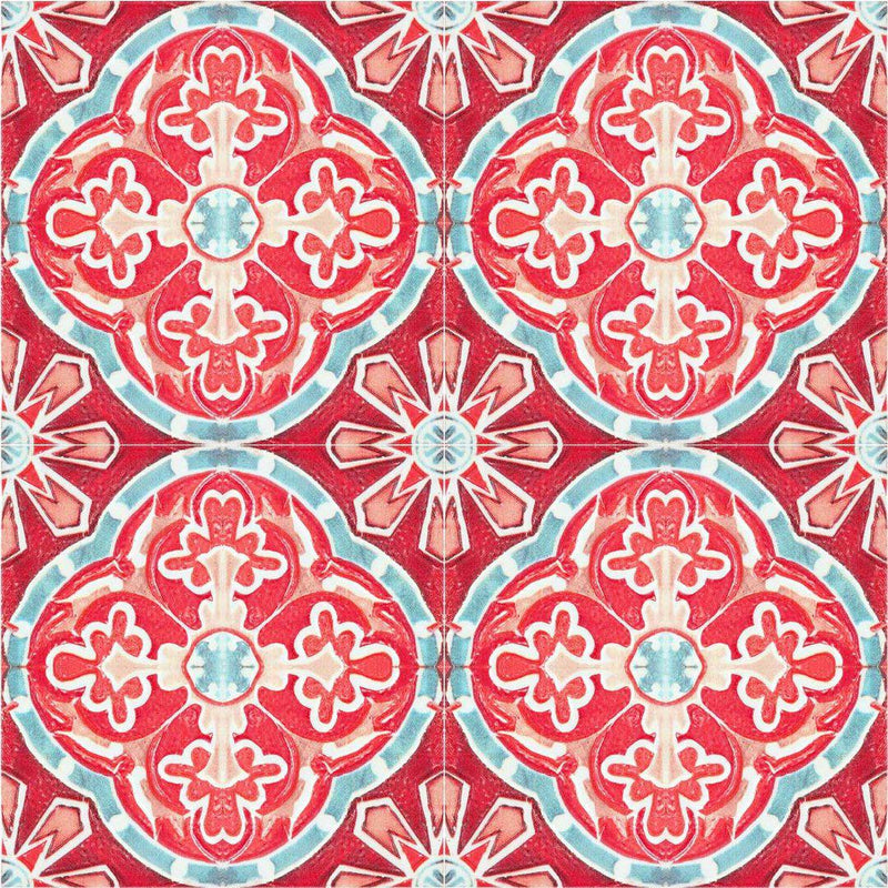 Rufous Tile Wallpaper - Set of 3 Rolls - MINDTHEGAP