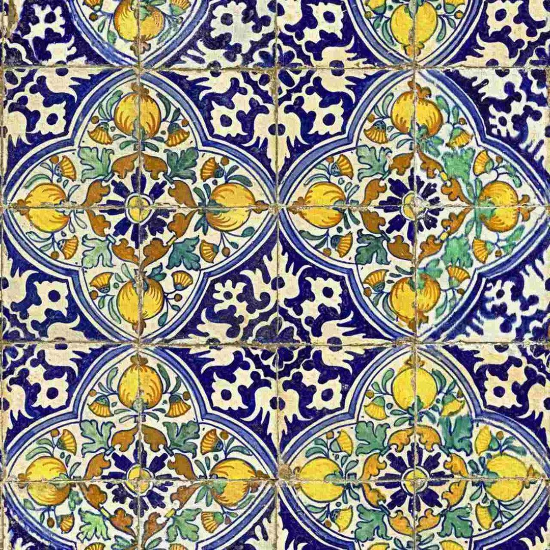 Sardegna Tiles Wallpaper - Set of 3 Rolls - MINDTHEGAP