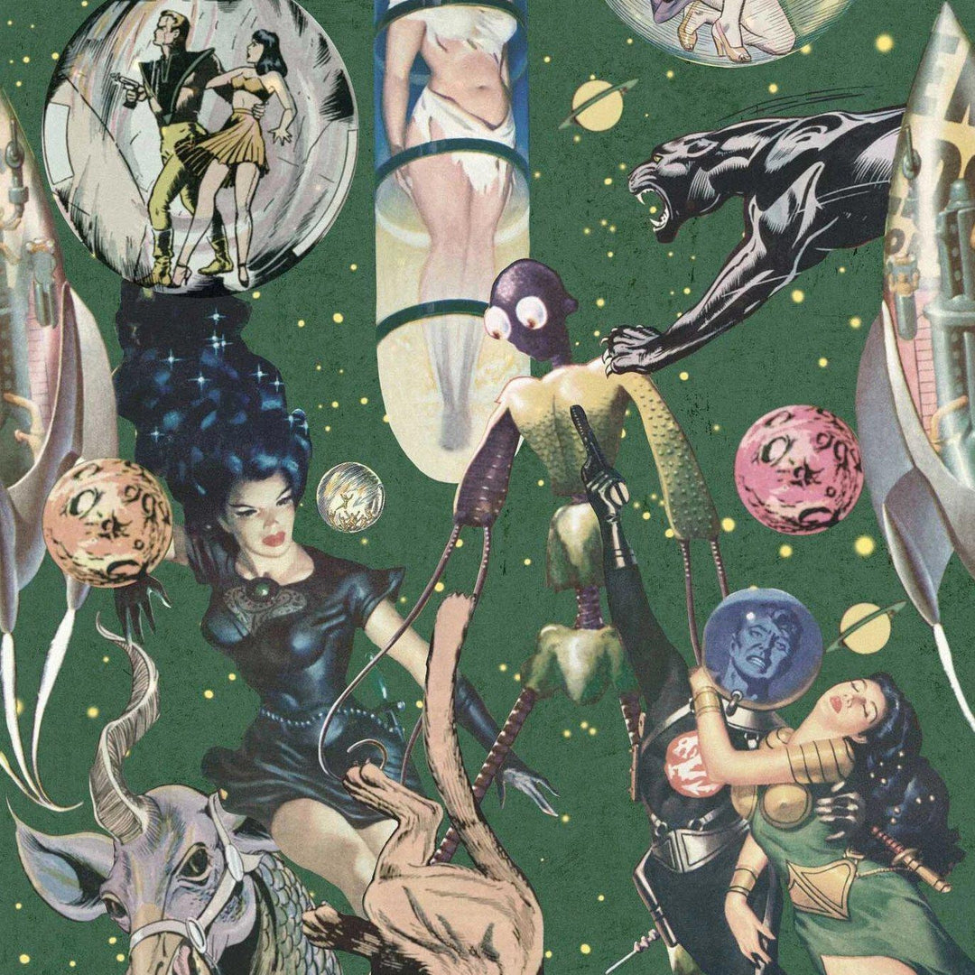 Sci-Fi Comics Wallpaper - Set of 3 Rolls - MINDTHEGAP