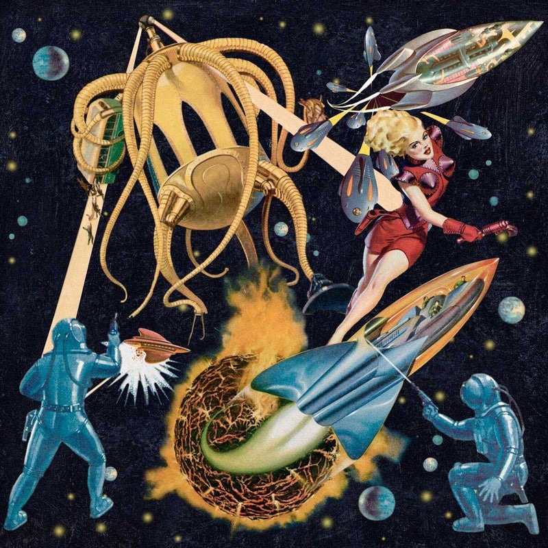 Sci-Fi Pulp Wallpaper - Set of 3 Rolls - MINDTHEGAP