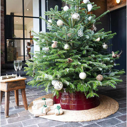 Seagrass Christmas Tree Mat - Natural