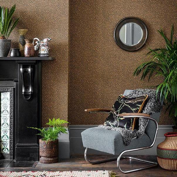 Senzo Spot Wallpaper - Ardmore Collection - Cole & Son