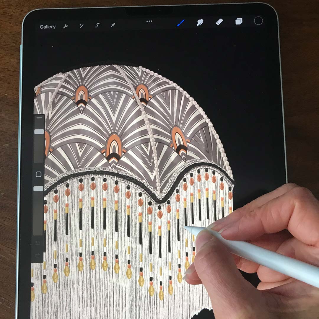 Silk Shades Wallpaper - Cerise - Brand Mckenzie