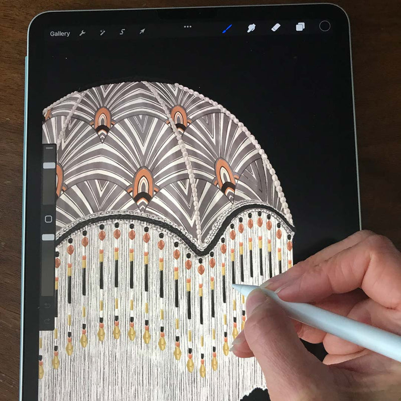 Silk Shades Wallpaper - Cerise - Brand Mckenzie