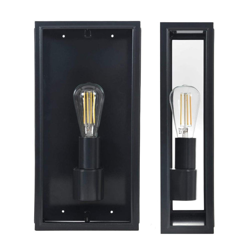 Sleek Outdoor Wall Lantern