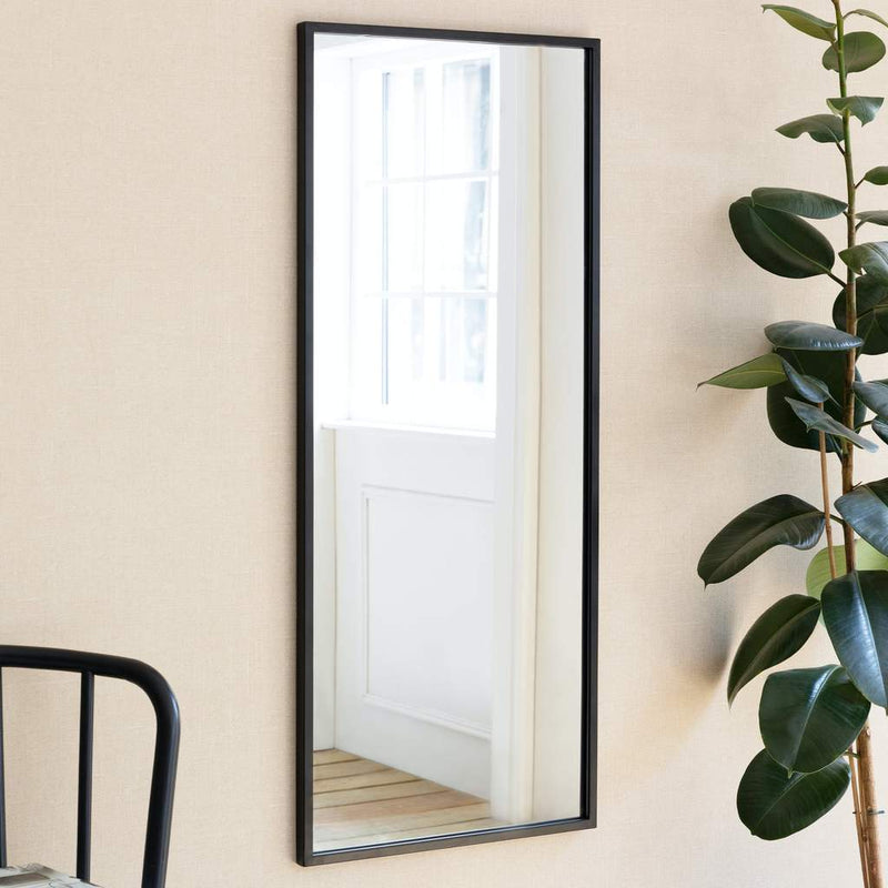 Slim Frame Rectangular Wall Mirror