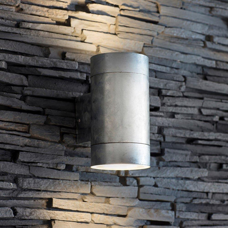 Steel Outdoor Up And Down Wall Light