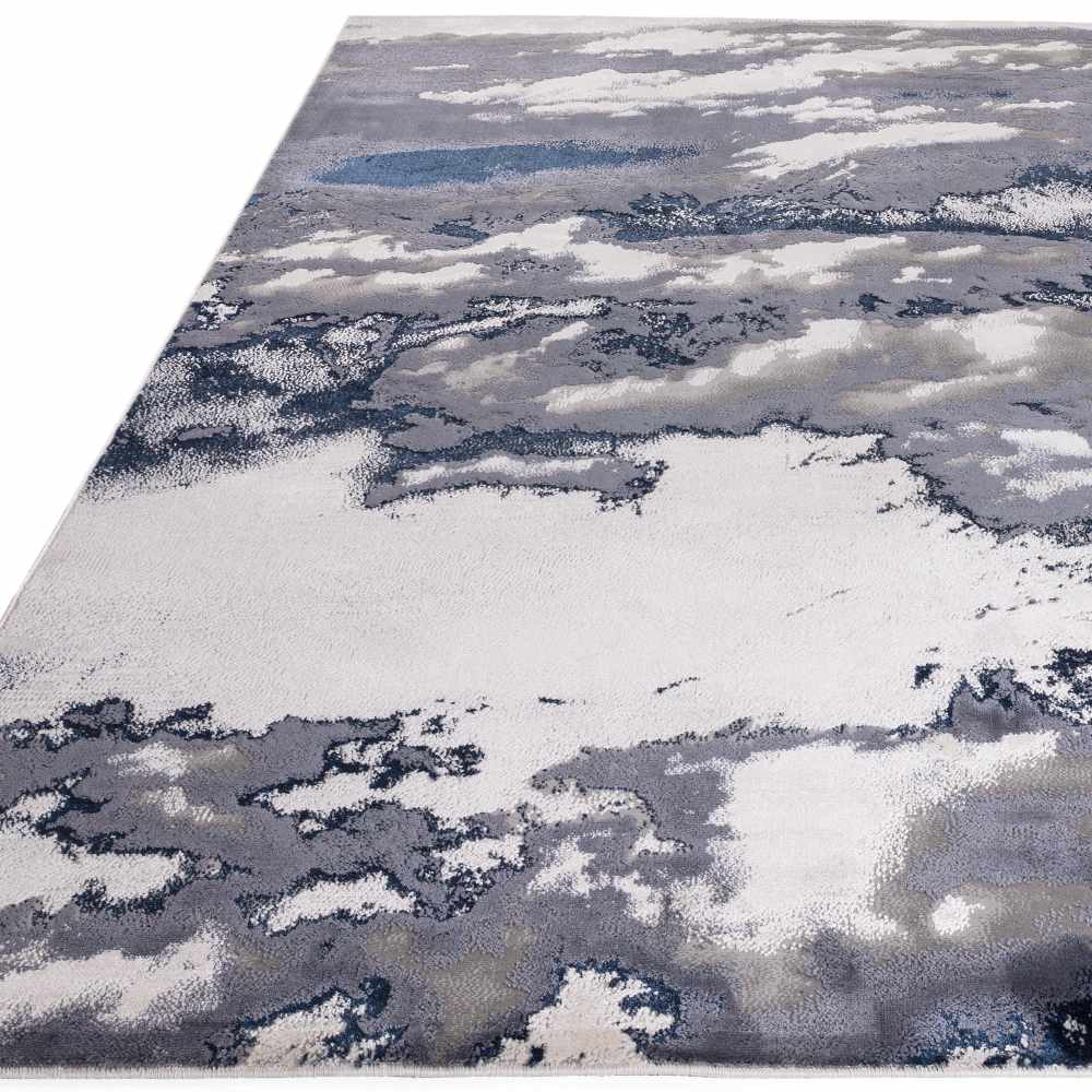 Storm High Shine Abstract Rug