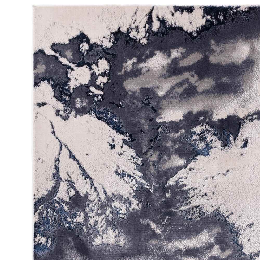 Storm High Shine Abstract Rug