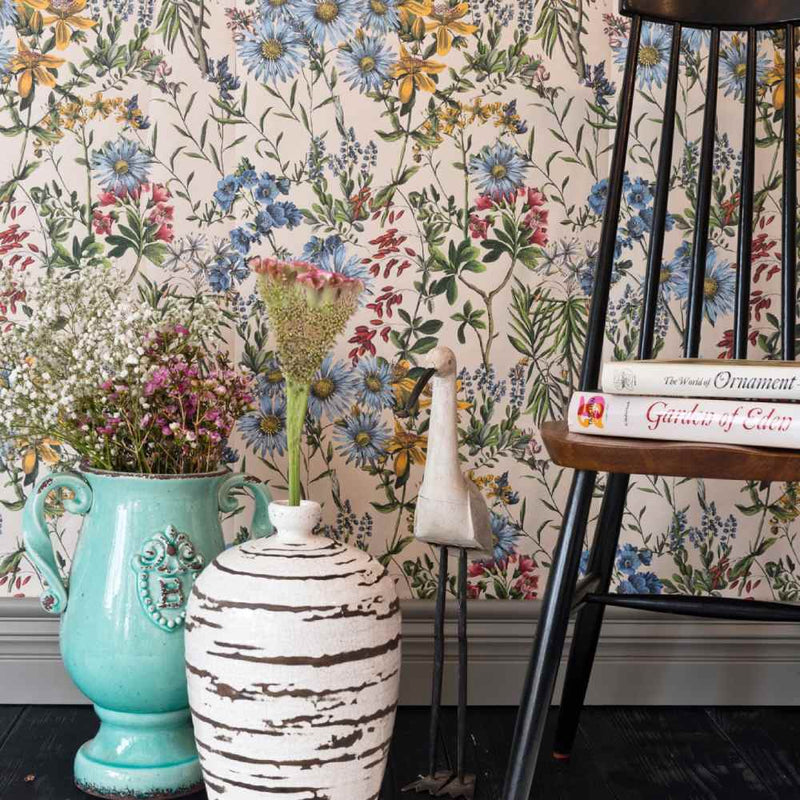 Summerish Taupe Wallpaper - Set of 3 Rolls - MINDTHEGAP