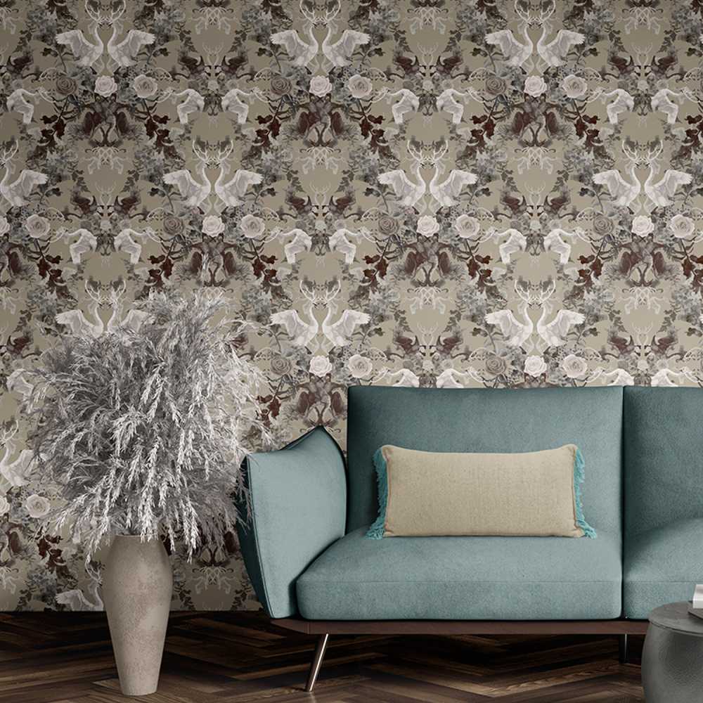 Swan Song Wallpaper Taffeta