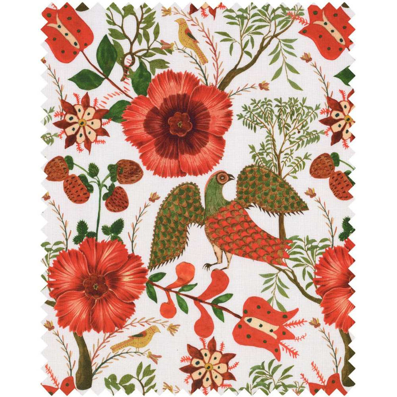 Szekely Folk 100% Linen Fabric - MINDTHEGAP