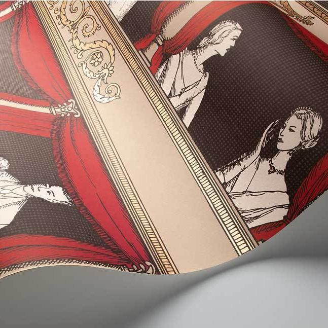 Teatro Wallpaper - Fornasetti Senzo Tempo Collection - Cole & Son