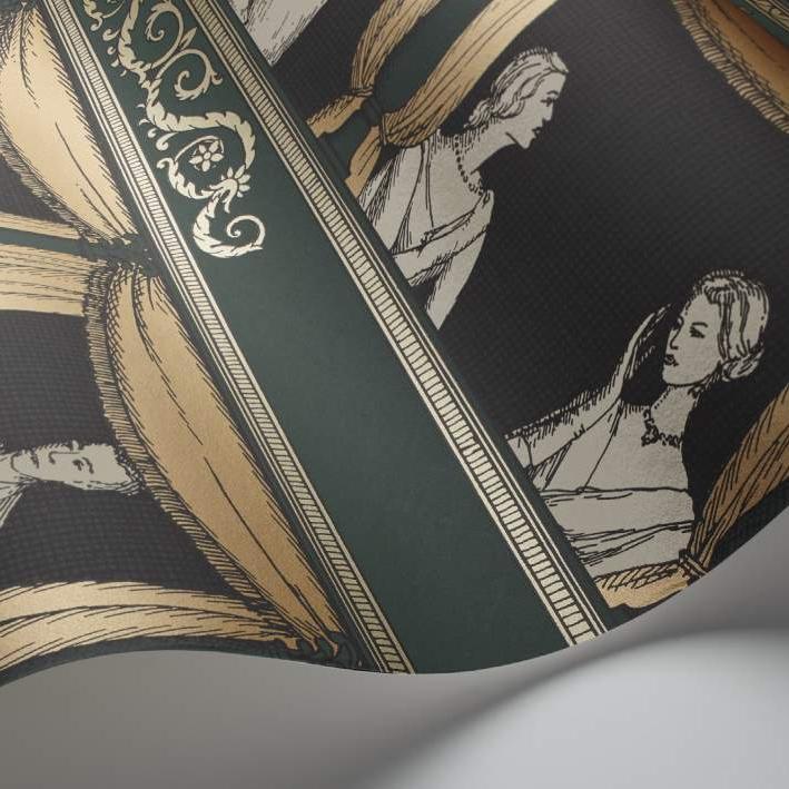Teatro Wallpaper - Fornasetti Senzo Tempo Collection - Cole & Son