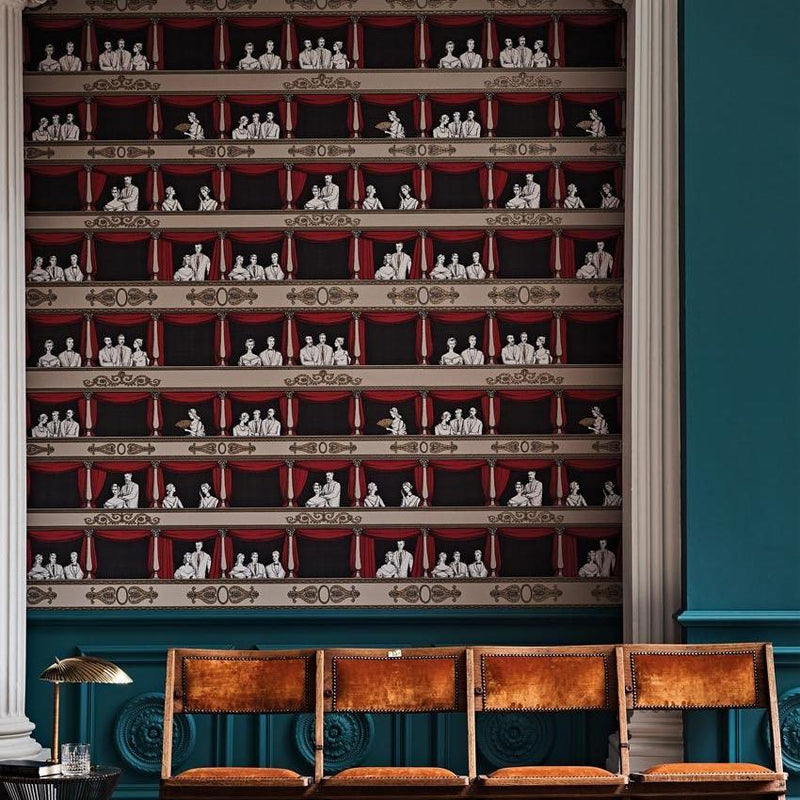 Teatro Wallpaper - Fornasetti Senzo Tempo Collection - Cole & Son