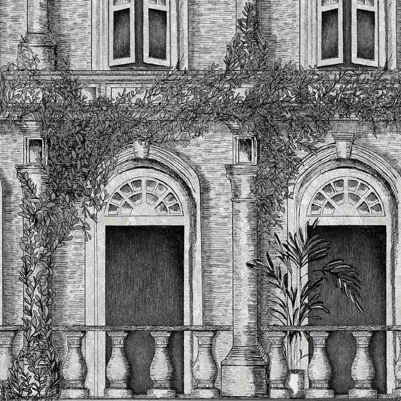 The Architecture Wallpaper - Grey - Brand Mckenzie