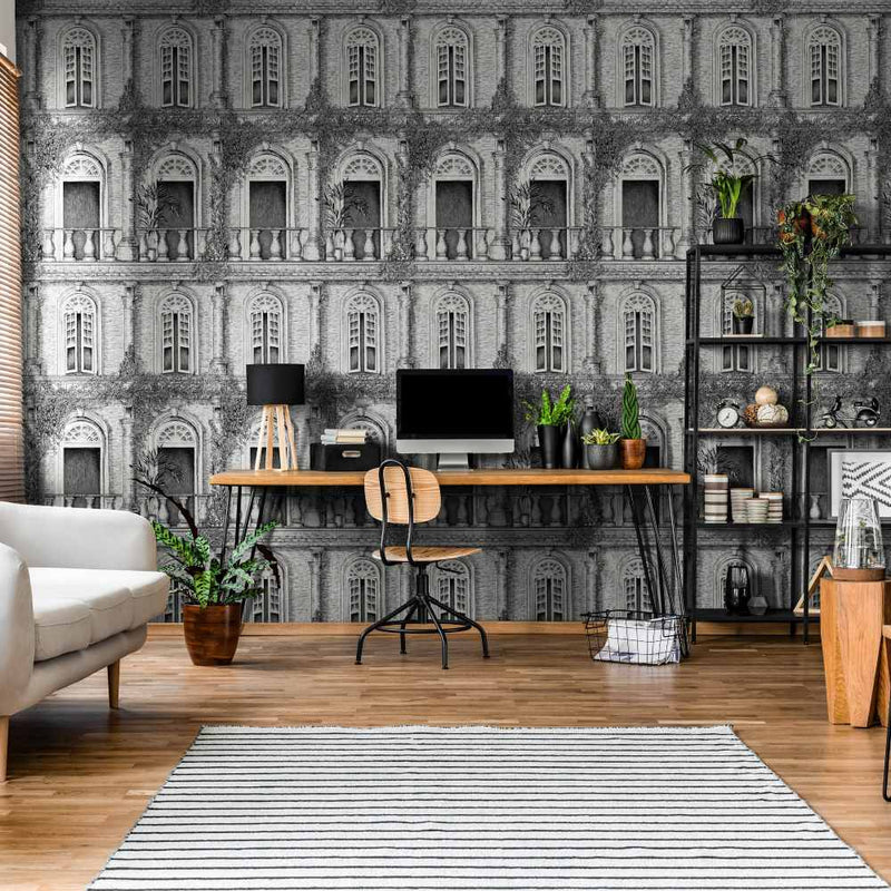 The Architecture Wallpaper - Grey - Brand Mckenzie