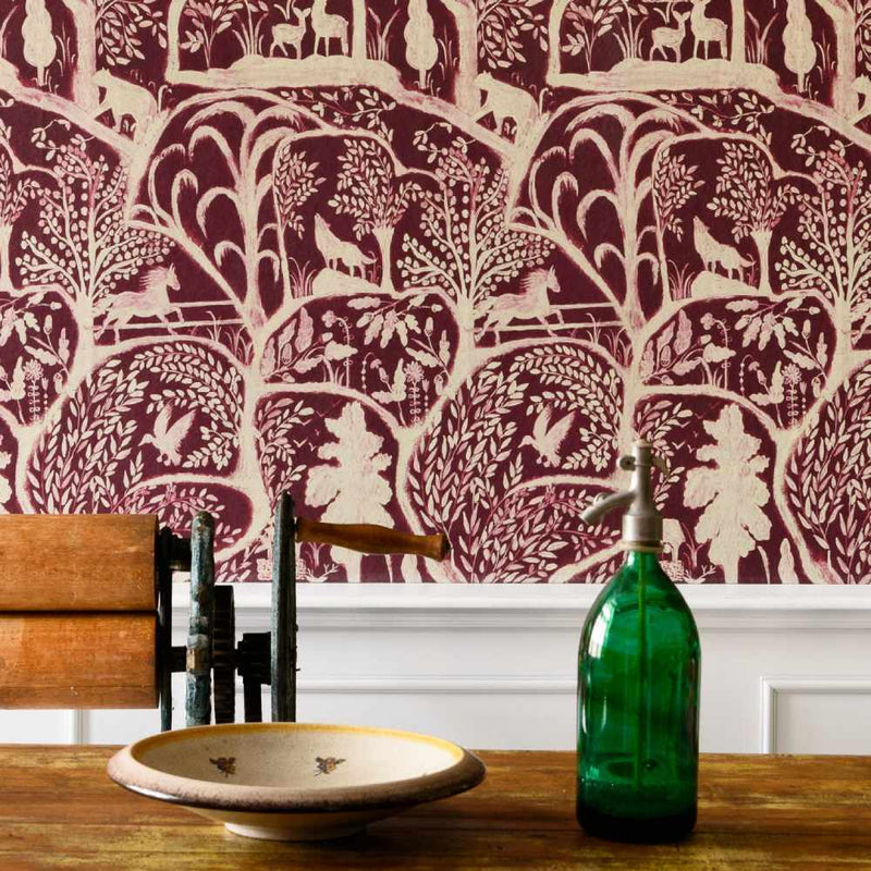 The Enchanted Woodland Wallpaper - Set of 3 Rolls - MINDTHEGAP